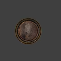 Vintage Wooden Barrel Crafted With Natural Stone And Solid Wood Details