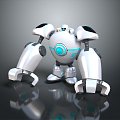 Mecha Warrior Mecha Soldier Machine Armor Mechanical Armor 3d model