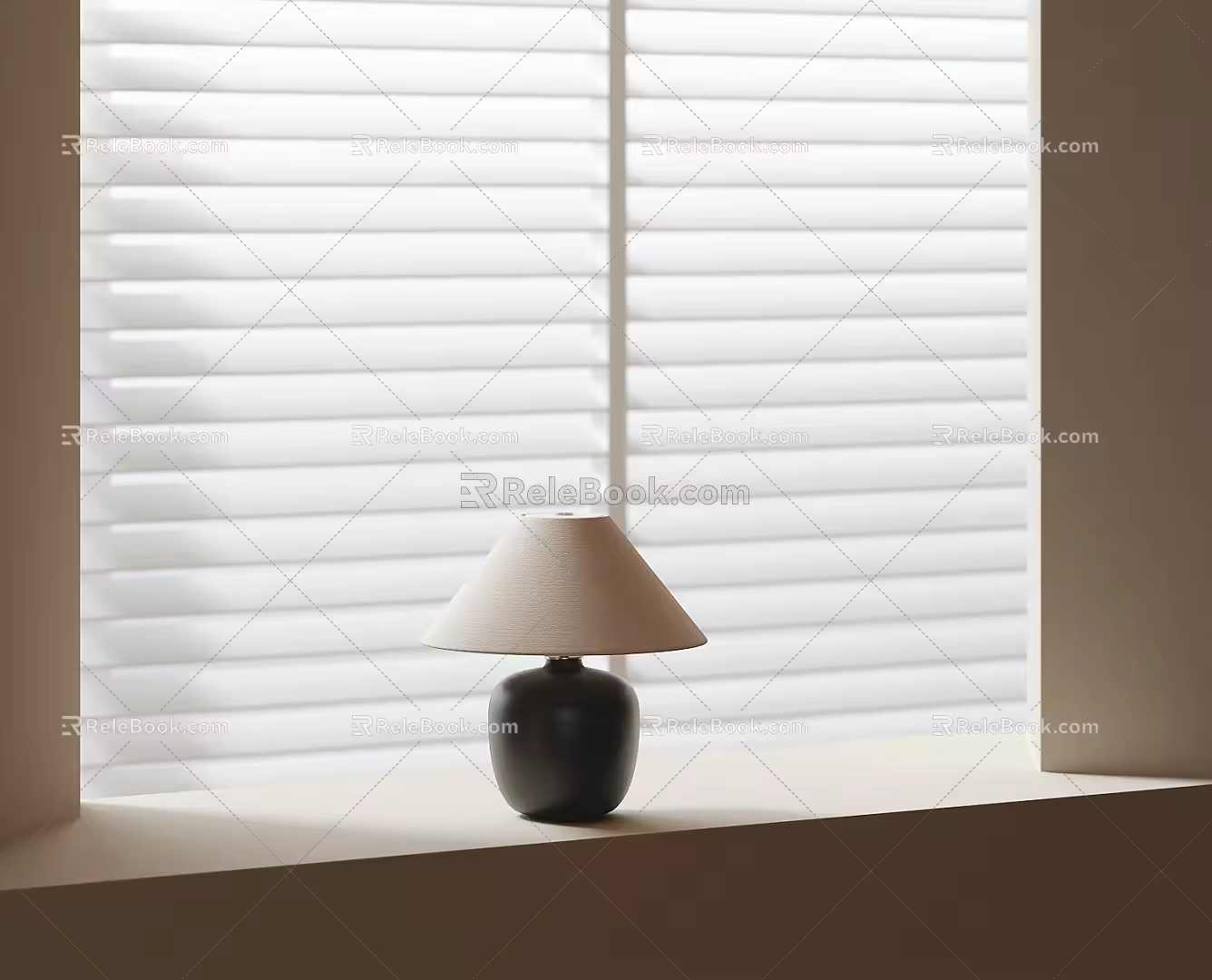 Table lamp 3d model