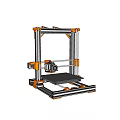 Professional Desktop 3D Printer Office Appliance for Modern Workplace 3d model
