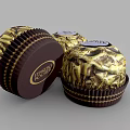 Ferrero Rocher Chocolates In Golden Foil Wrappers