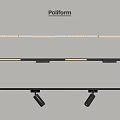 Poliform Modern Downlights And Spotlights With Stylish Track Design Fixtures