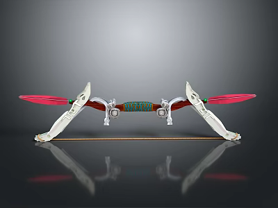 Crossbow Mechanical Crossbow Shift Bow and Arrow Shoot Far Equipment Weapons High-tech Crossbow 3d model