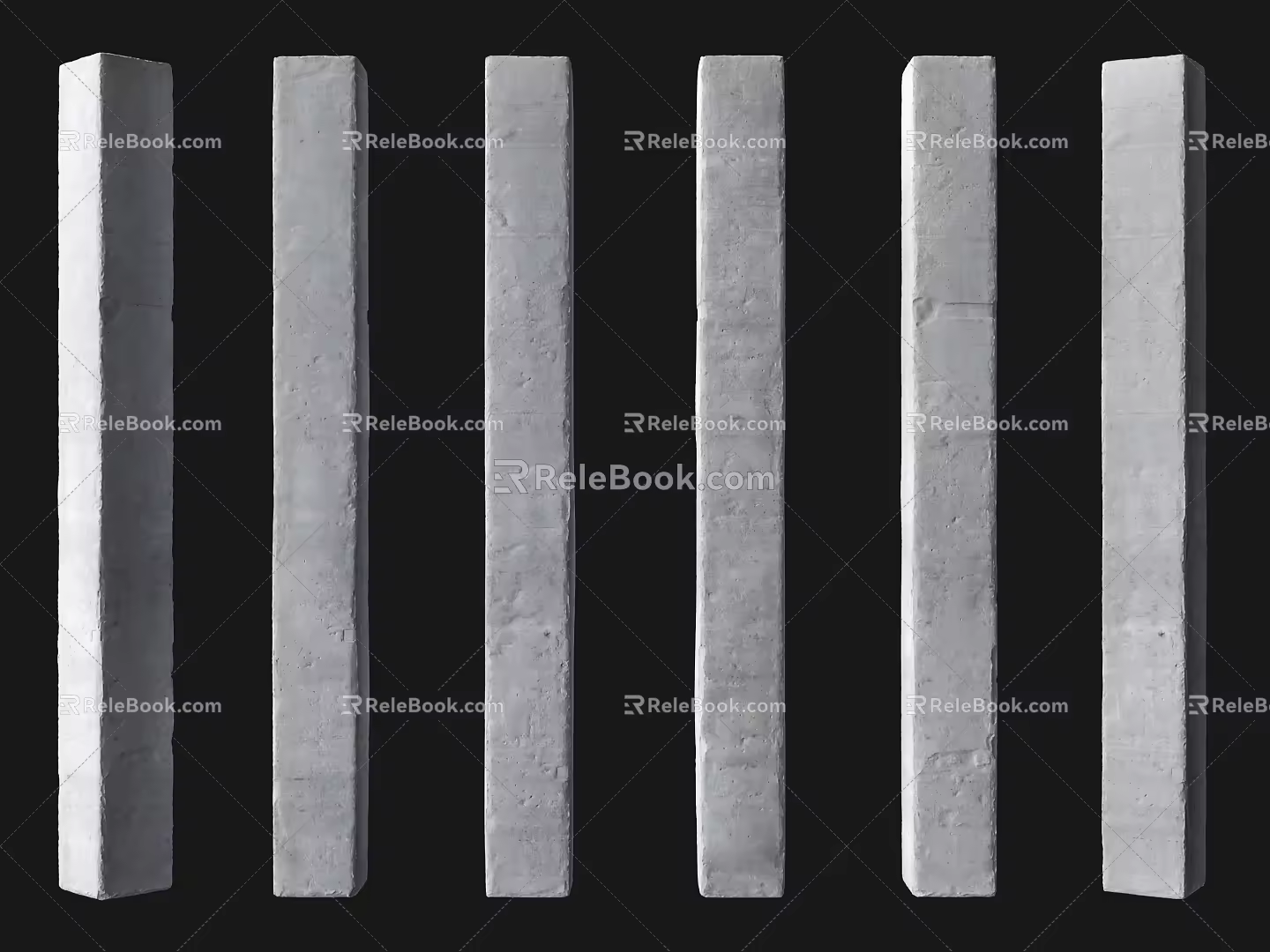 concrete column column 3d model