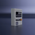Fire main engine fire warning device gas fire extinguishing controller fire alarm system 3d model