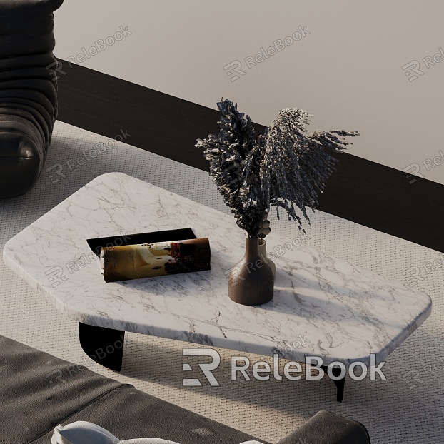 Modern coffee table model