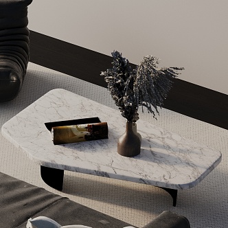 Modern coffee table 3d model