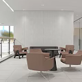 Modern 4S Store Showroom Interior With Sports Cars Display And White Walls Design