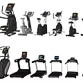 Premium Home Fitness Equipment Collection With Elliptical Trainers Stationary Bikes Treadmills And Stair Climbers