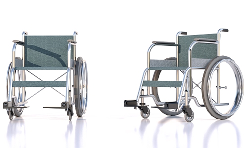 Modern Wheelchair 3d model