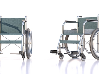 Modern Wheelchair 3d model