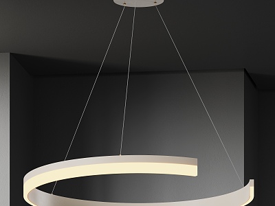 Modern Chandelier Light Luxury Minimalist Cream Style model