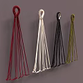 Colorful Kitchen Whisks In Red White Black Green Standing Arranged
