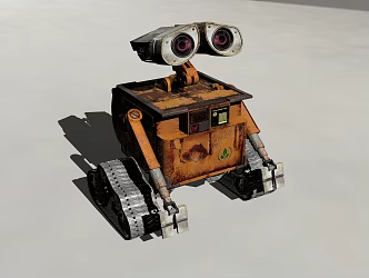 Modern game character Wagli 3d model