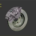 High Quality Automotive Brake Disc And Caliper Parts For Vehicle Braking Systems