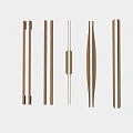Modern Metal Cabinet Handles With Various Stylish Designs And Smooth Shapes