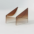 Modern Single Seater Sofa With Wooden Frame And White Fabric Cushion