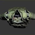Camouflage Tactical Weapon Vest With Multiple Utility Pockets For Military Gear Use