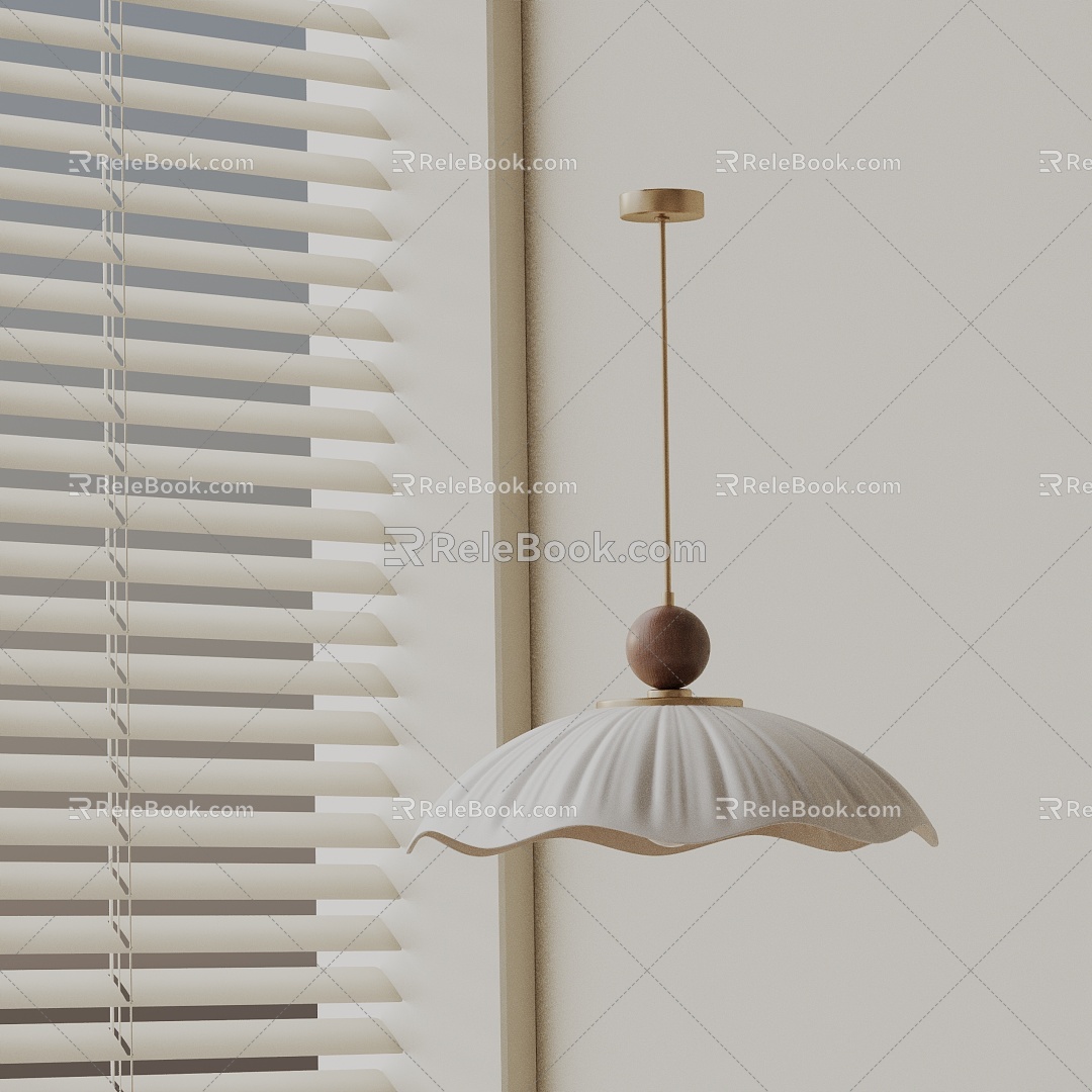 Modern chandelier 3d model