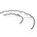 Curved Steel Structural Component With Multi Jointed Design For Vehicle Chassis