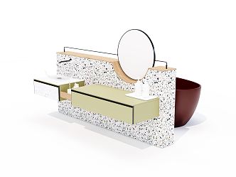 Modern sink 3d model