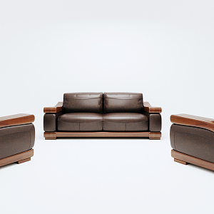 Modern Combination Sofa Combination 3d model