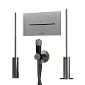 Modern Wall Mounted Stainless Steel Faucet With Sleek Design And Durable Features