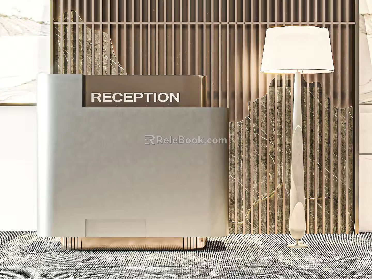 Front Desk 3d model