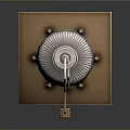 Detailed Industrial Metal Tank 3D Model With Support Structure Base Platform And Piping