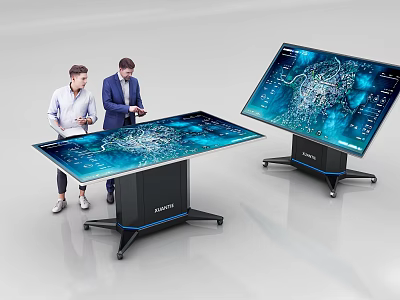 electronic sand table all-in-one machine terminal all-in-one machine electronic sand table command room electronic sand table combat sand table terminal machine 3d model
