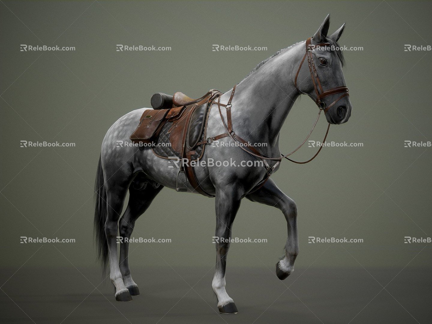 The Modern Horse 3d model