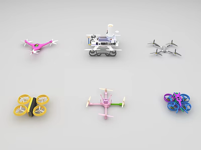 Drone Small Drone DJI Drone Military Drone Combat Drone Mini Drone 3d model