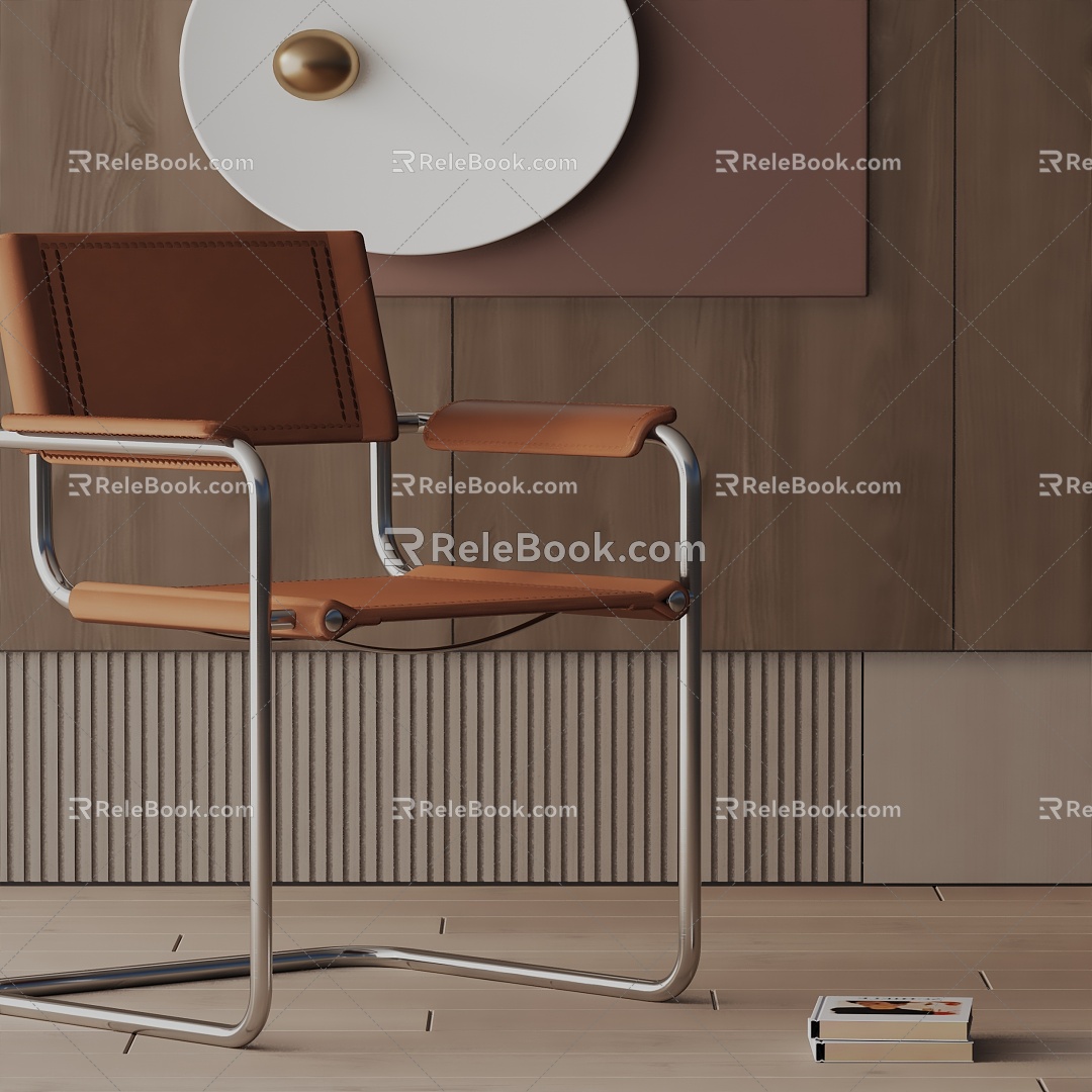 Modern Dining Chair 3d model