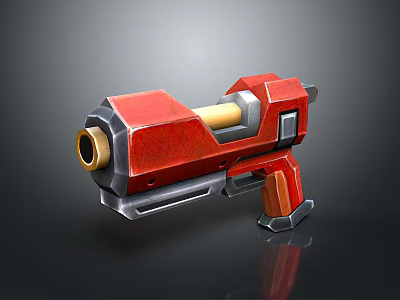 pistol semi-automatic pistol automatic pistol modern weapon hot weapon hot weapon gun military 3d model
