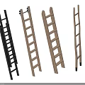 High Quality Hardware Tools Including Various Ladders In Black And Light Colors For Home Use