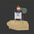 Lighthouse Punk Lighthouse Cartoon Lighthouse Animation Lighthouse Style Lighthouse Fantasy Style Lighthouse 3d model