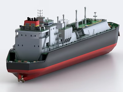 Container ship transport ship tanker cargo ship cargo ship 3d model