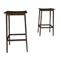 New Chinese Bar Stool 3d model