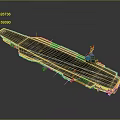 Modern Landing Ship Landing Ship LCVP Landing Craft 3d model