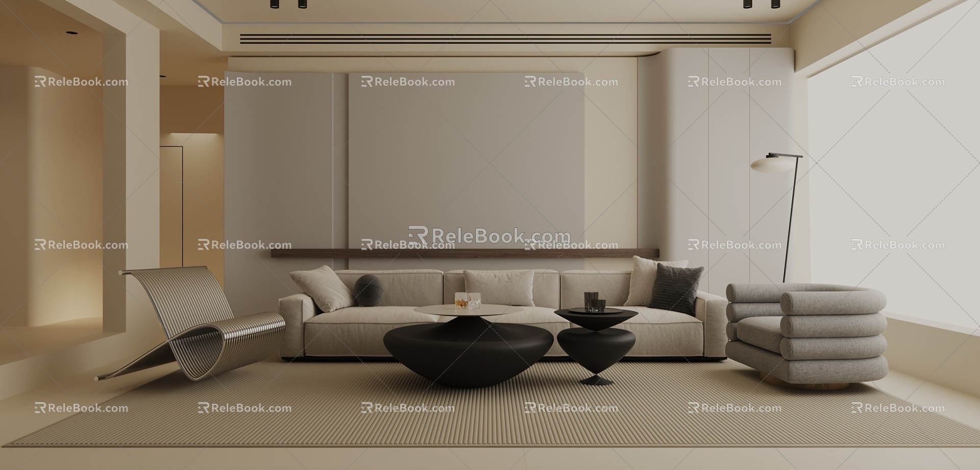 Living room 3d model