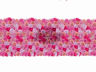 Rose background wall 3d model