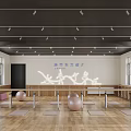 Spacious Dance Studio With Wooden Floor Barres And Exercise Balls
