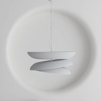 Modern chandelier 3d model