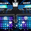 Sinopharm Health Award Ceremony Stage With Large Screens Colorful Lighting And Seating