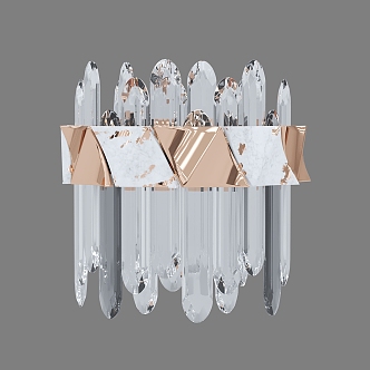 Modern Simple Light Luxury Wall Lamp 3d model