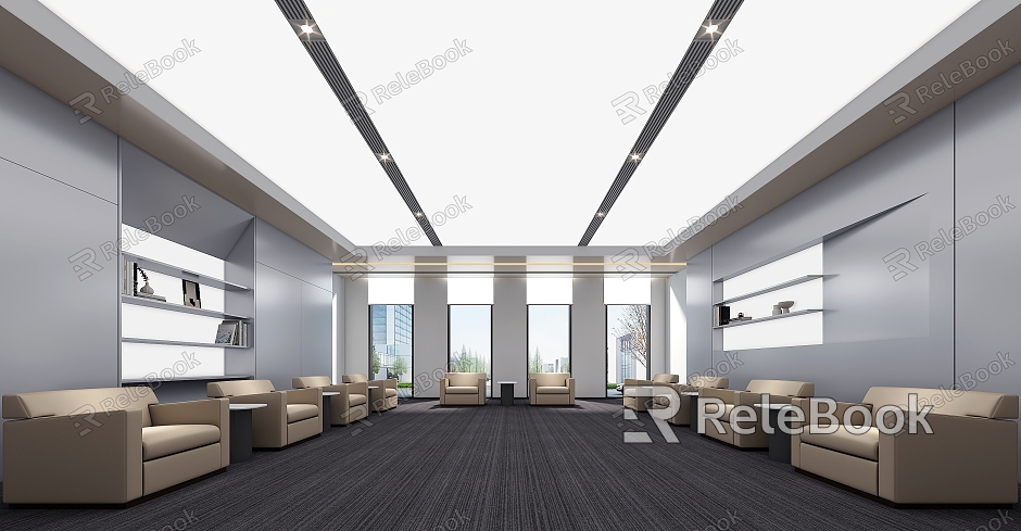 Modern Reception Room model