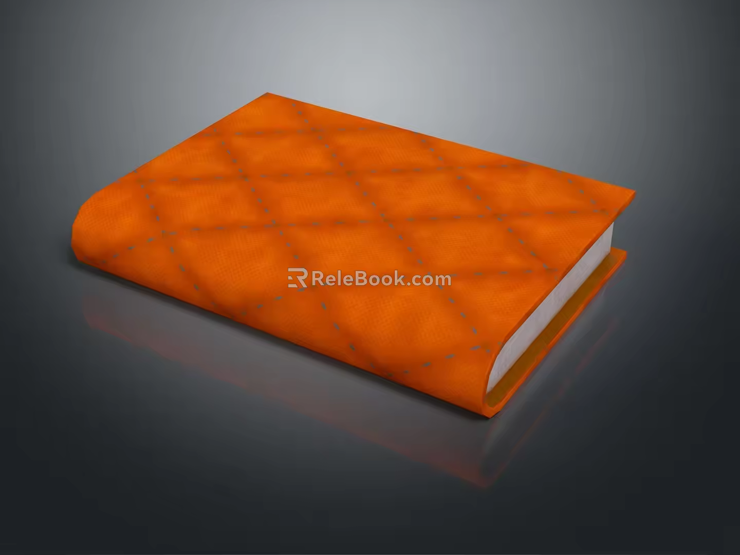 Modern Notebook Book Document 3d model
