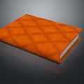 Modern Notebook Book Document 3d model