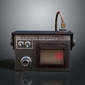 Electro Sapper Electronic Device With Metal Casing Control Knobs And Red Indicator Screen