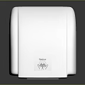 Compact White Paper Towel Dispenser With Modern Design For Home Bathroom And Kitchen Daily Use